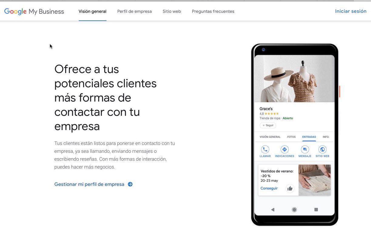 Google Business Listing in Alicante